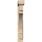 Ekena Millwork Merced Block Rough Sawn Bracket w/ Offset Brace, Douglas Fir, 6"W x 32"D x 44"H BKT0604X32X44MRC05RDF - alternate 4